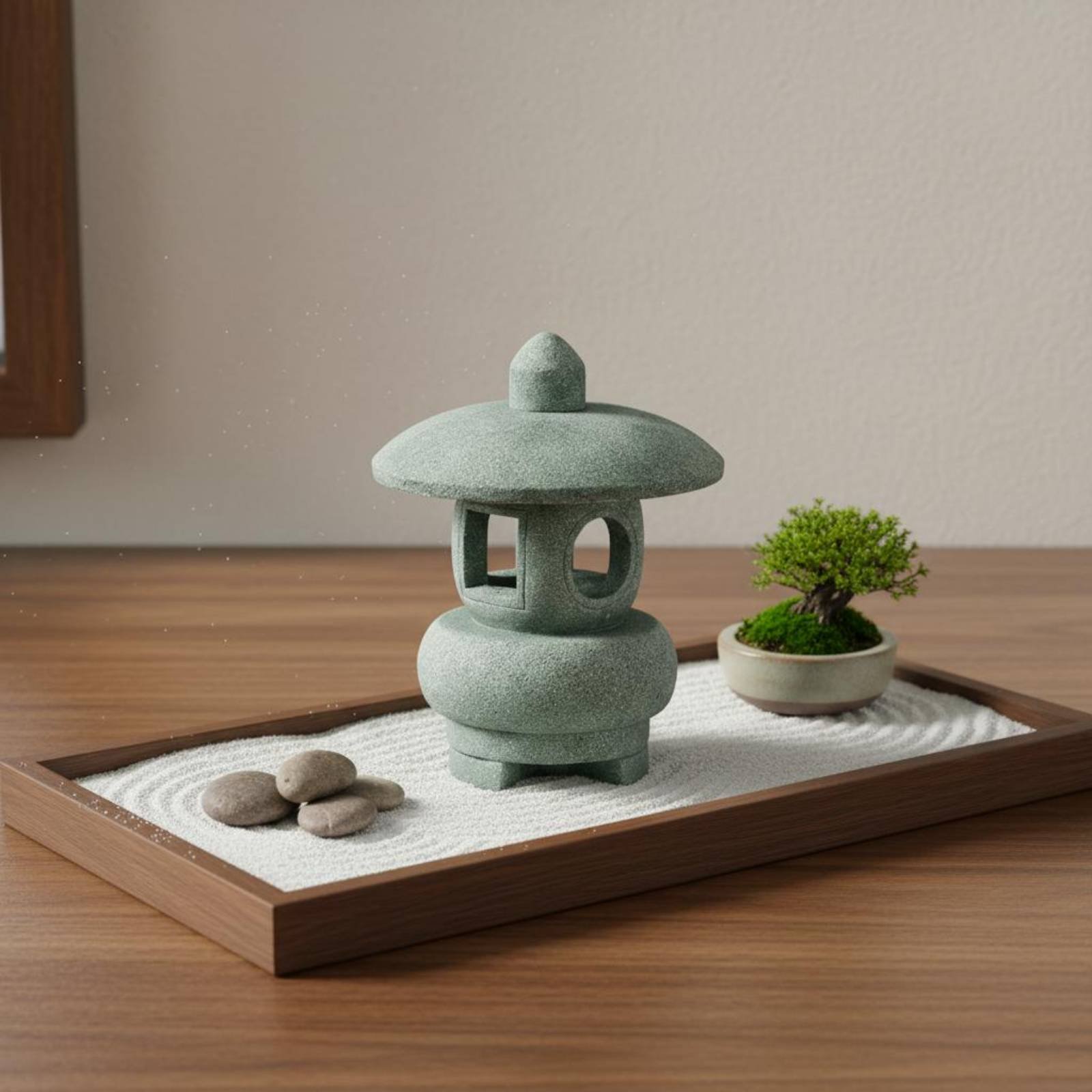 ミニチュア石灯籠アンティーク仕上げ盆栽飾り静寂の庭塔完璧な贈 - Japanese Garden Bonsai のレビューと価格