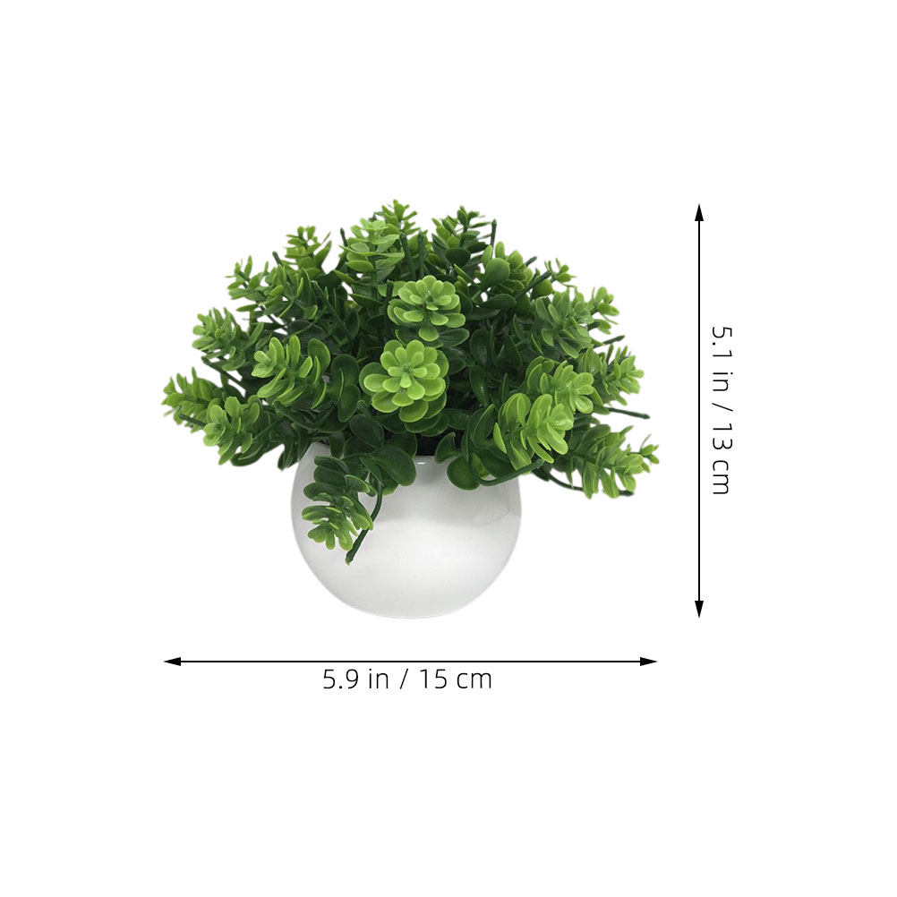 リアルなフェイク盆栽、人工鉢植え植物、鮮やかな人工緑の植物装 - Bonsai Garden Cafe のレビューと価格
