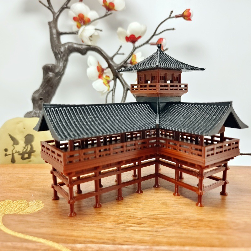 3Dプリント禅庭水族館盆栽中国麗城像古代建築模型日本館装飾 - Bonsai Garden In Japan のレビューと価格