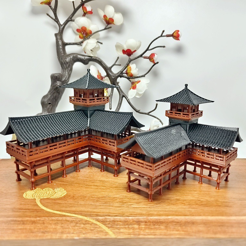3Dプリント禅庭水族館盆栽中国麗城像古代建築模型日本館装飾 - Bonsai Garden In Japan のレビューと価格