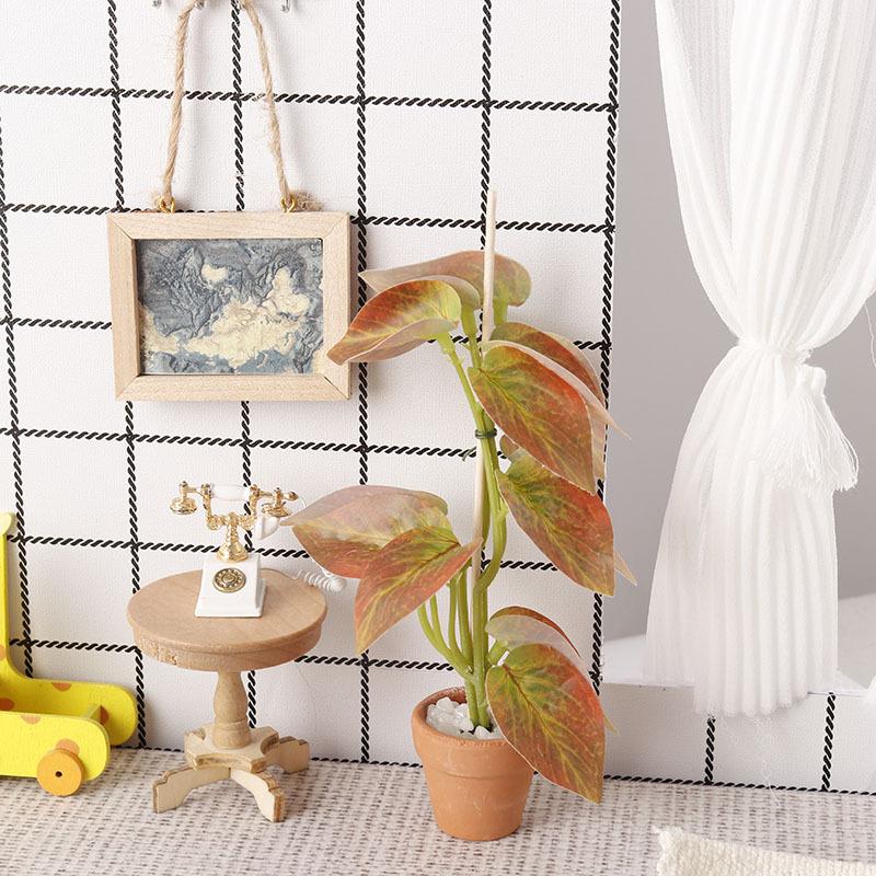 ホットセール 1/12 ドールハウス シミュレーション 緑の - Bonsai Garden For Sale のレビューと価格
